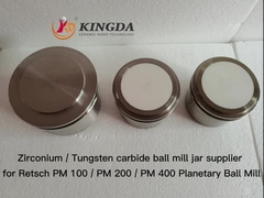 50ml zirconia grinding jar compatible with Retsch PM100 in stock