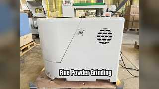 Air Cooled Ball Mill Lab Grinding Nano Materials