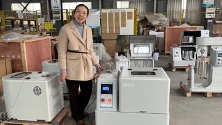 Broyeur à boulets planétaire de contrôle de PLC d'écran tactile