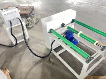 Stable rolling system – Heavy-duty rollers ensure smooth rotation and uniform grinding.