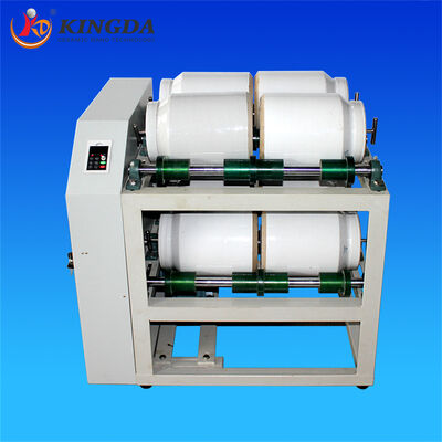 Double-layer, multi-station industrial jar-type grinding equipment for small-batch powder grinding
