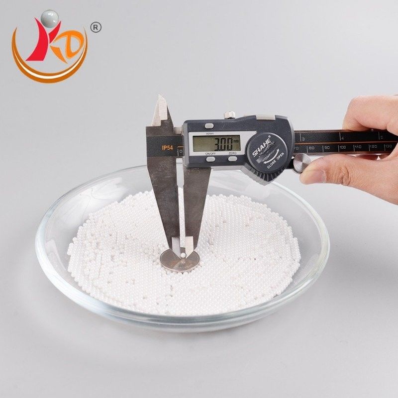1.5mm Zirconia Oxide Ball Sanding Abrasive Tools Fiber White Color