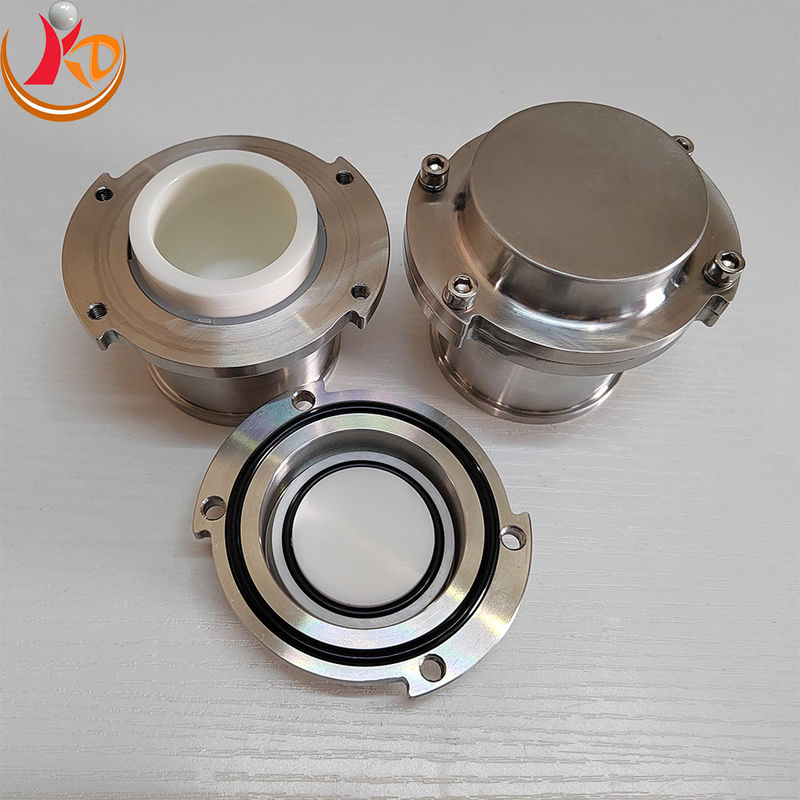 Ceramic Zirconia Ball Mill Jar với bề mặt mịn mượt để nghiền bột kim loại trong máy xay quả bóng hành tinh