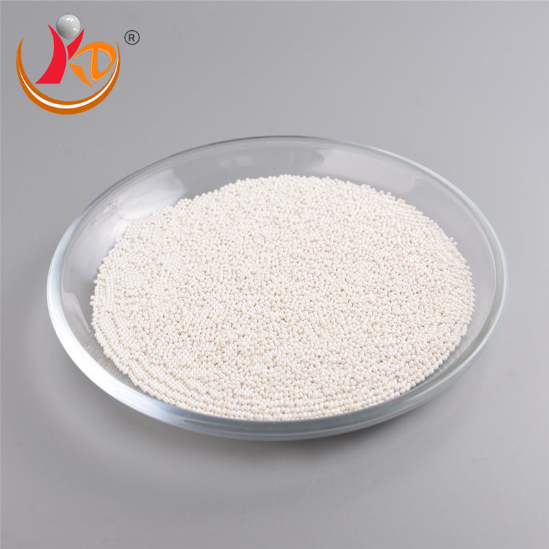 Taşlama Zirkonyum / Zirkonya Silikat Boncuk Beyaz Veya Fildişi Renk