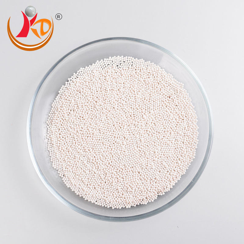 Taşlama Zirkonyum / Zirkonya Silikat Boncuk Beyaz Veya Fildişi Renk