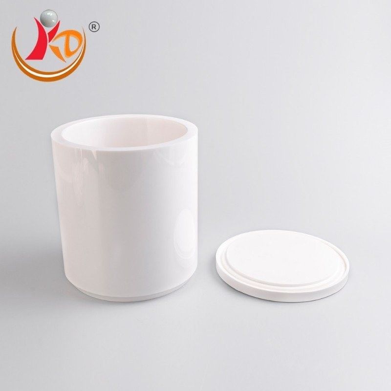 6.00-6.05g/cm3 Density Zirconia Ball Mill Jar for Winston Thundersky Yttrium Cubic Zirconia Bracelet Salt Grinding Machine