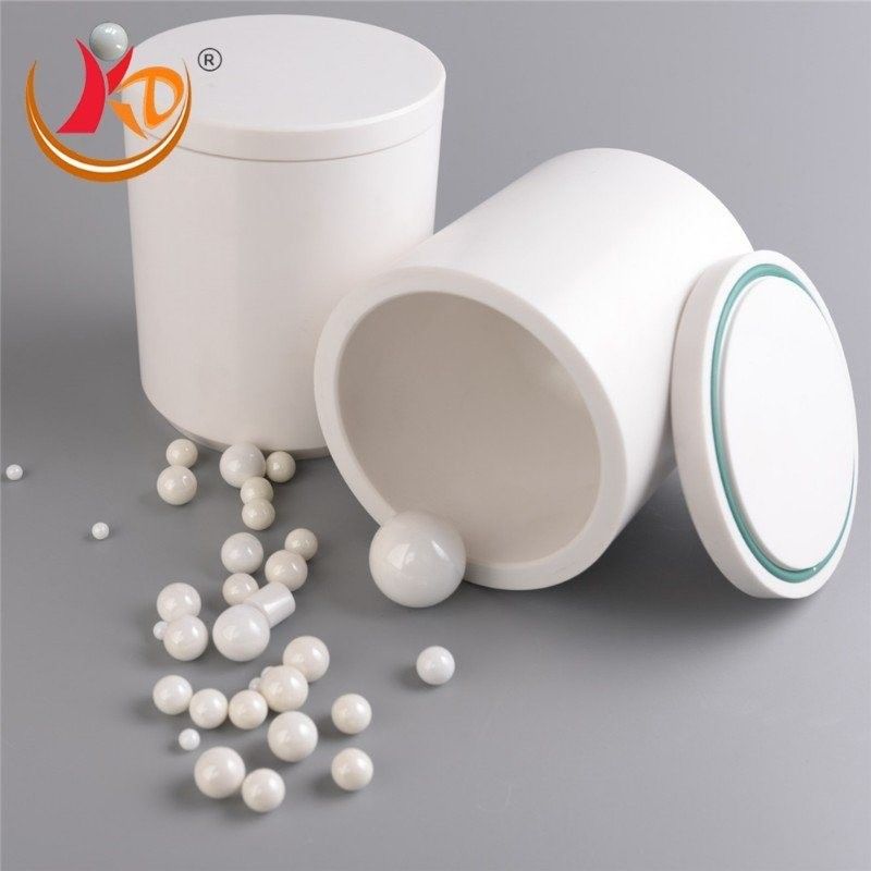 6.00-6.05g/cm3 Density Zirconia Ball Mill Jar for Winston Thundersky Yttrium Cubic Zirconia Bracelet Salt Grinding Machine