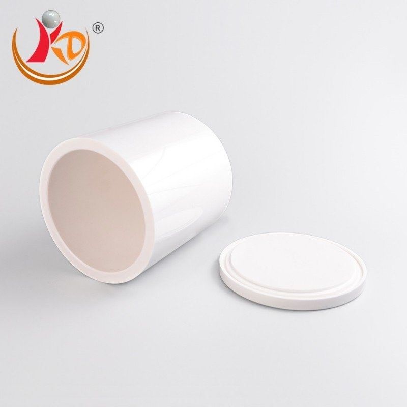 6.00-6.05g/cm3 Density Zirconia Ball Mill Jar for Winston Thundersky Yttrium Cubic Zirconia Bracelet Salt Grinding Machine