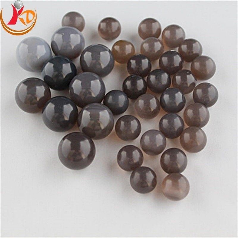 Natural Color Agate Milling Ball Agate Grinding Ball for Ball Mill Red Agate Beads