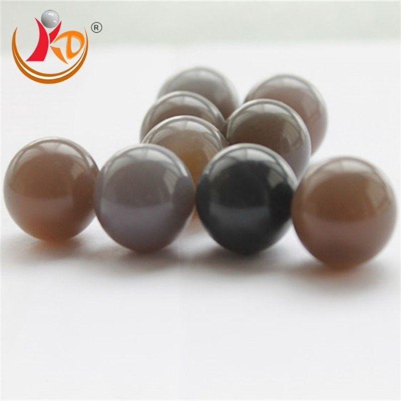 Natural Color Agate Milling Ball Agate Grinding Ball for Ball Mill Red Agate Beads