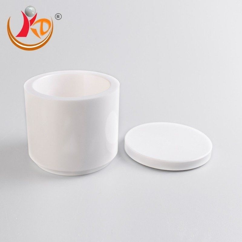 Chống ăn mòn hóa học tốt Độ bền nhiệt độ cao Alumina Roll Mill Jar