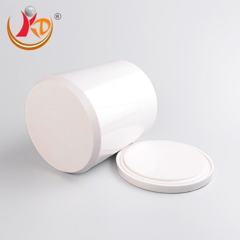 White Zirconium Pot 50ml Zirconia Grinding Jar For Ceramic Lab Planetary Ball Mill