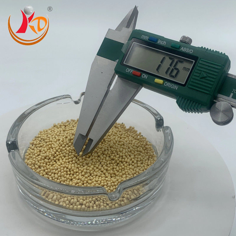 Yellow Ceria Zirconia Beads Ceramic Grinding Media Balls Factory Sale Ball Mill Media