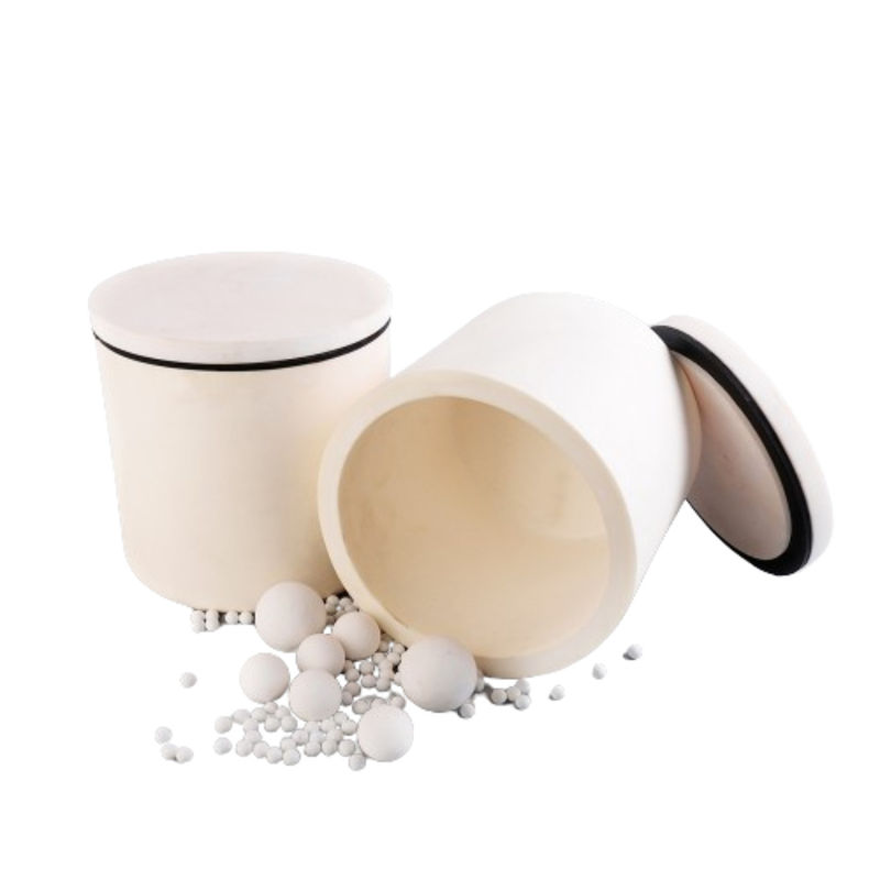 50ml Alumina Ceramic Grinding Jar Vibration Mill Jar For Laboratory Planetary Ball Mill