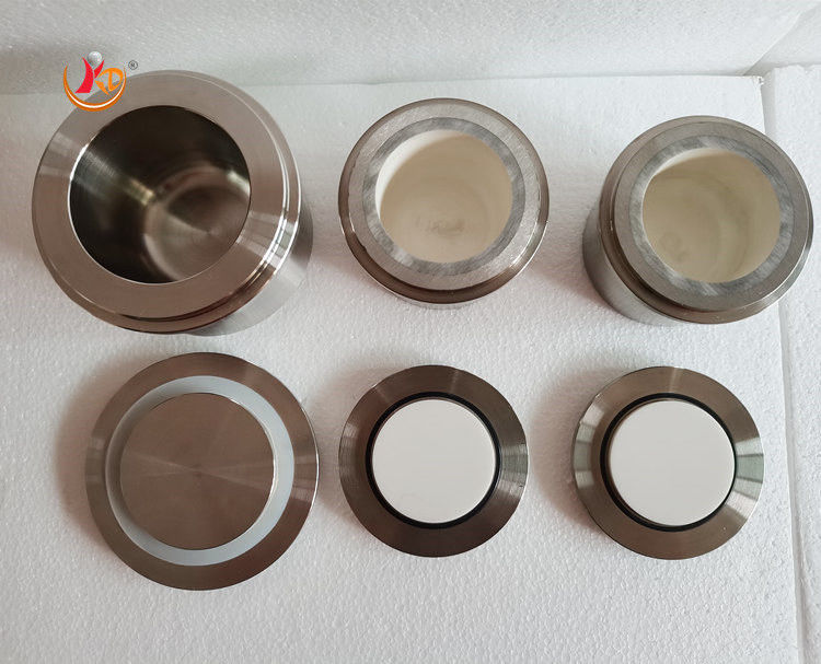 Botol Penggilingan Zirconium Oxide untuk Retsch PM 100/100 CM/200/400: 125 ml Kapasitas