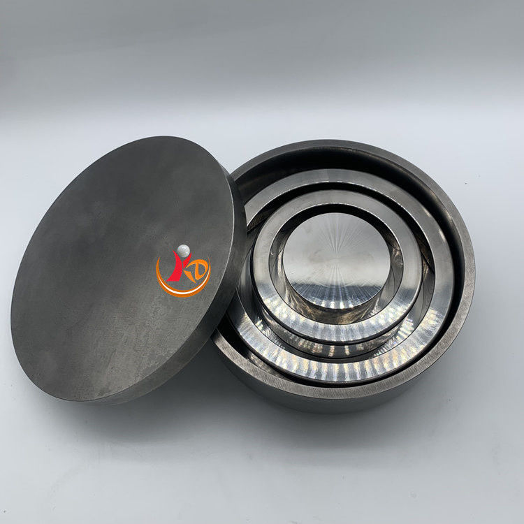 50ml Tungsten Carbide TC Milling Jar with grinding mortar for retsch ball mill