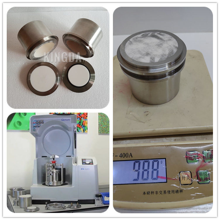 ZrO2-Material 50 ml Planetarisches Zirkonie-Fräserglas für Retsch PM100 PM200 PM300 PM400