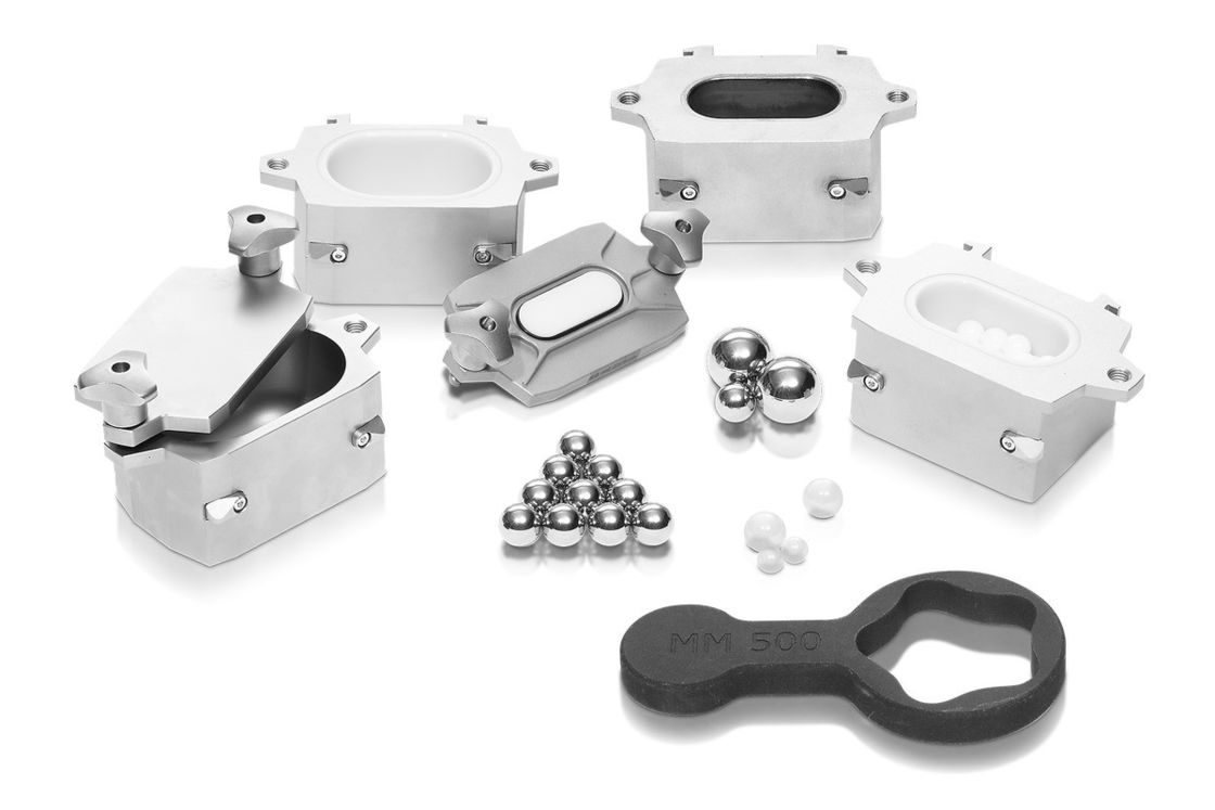 เครื่องบดลูกกลอง retsch mm400 อุปกรณ์เสริม 50ml กระปุกซิรคอนิโอออกไซด์ สําหรับการบดระดับสูง