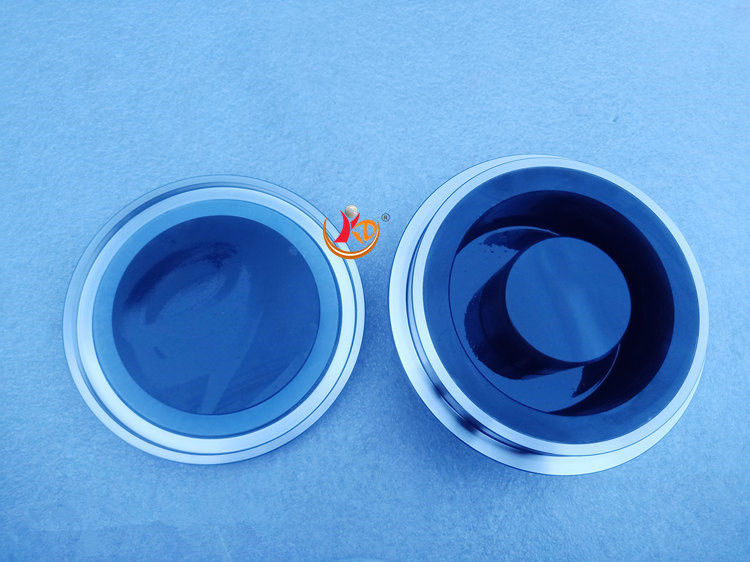 50mL Capacity Abrasion Resistant Agate Milling Bowls with Free Contamination for Fritsch Ball Mill