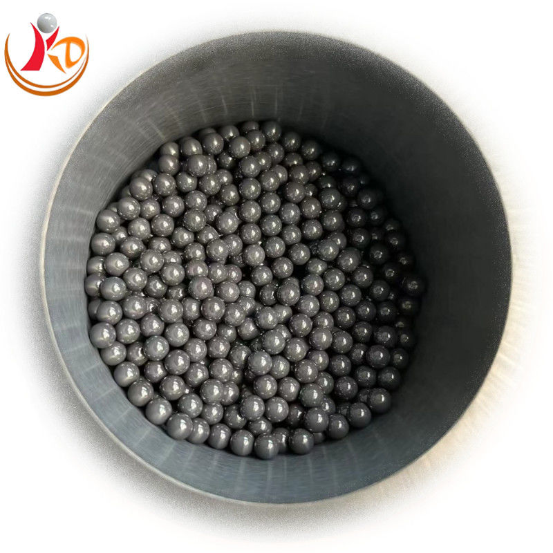 1870HV Hardness Silicon Nitride Balls For Grinding Ball Mill With Bulk Density 3.2kg/L