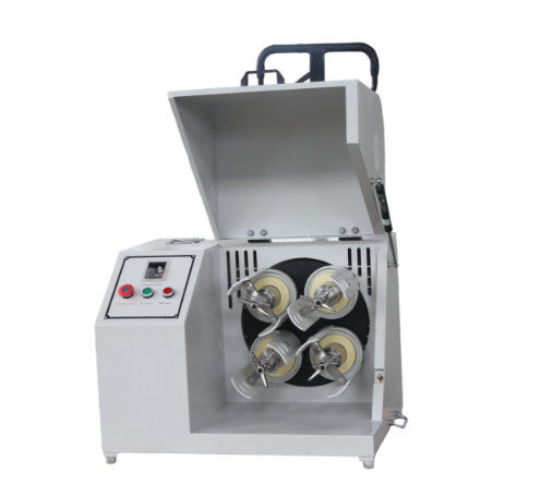 طراحی کم سر و صدا 0.75kW 220V-50Hz آزمایشگاهی آسیاب گلوله ای افقی سیاره ای برای 4 موقعیت کاری در آزمایشات علمی