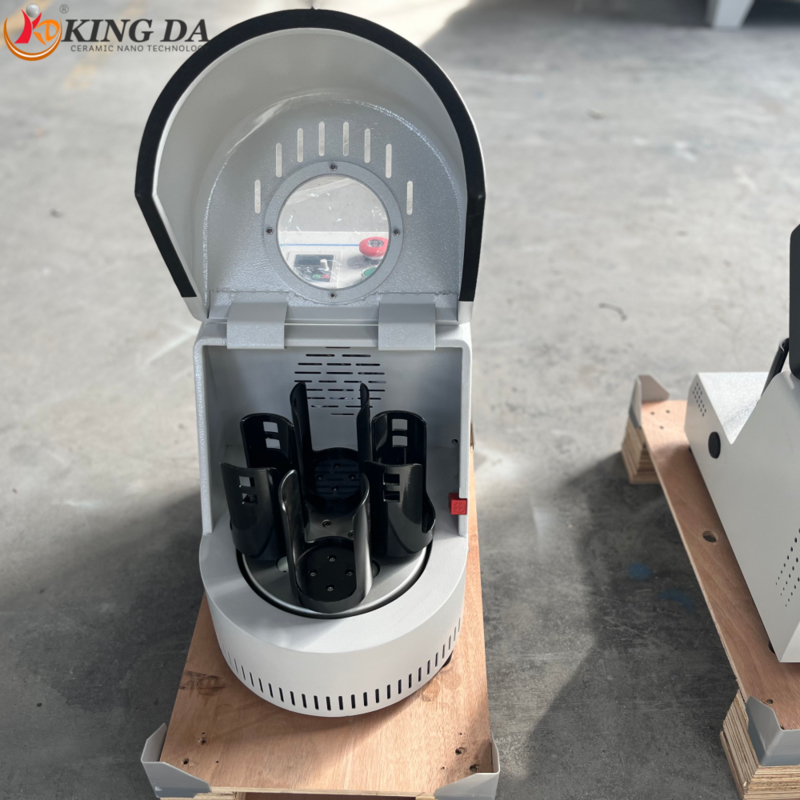 Bench-Top Planetary Ball Mill with 110V-220V Power 0.2-100L Capacity and 1-100mm Feeding Size for Laboratory Use