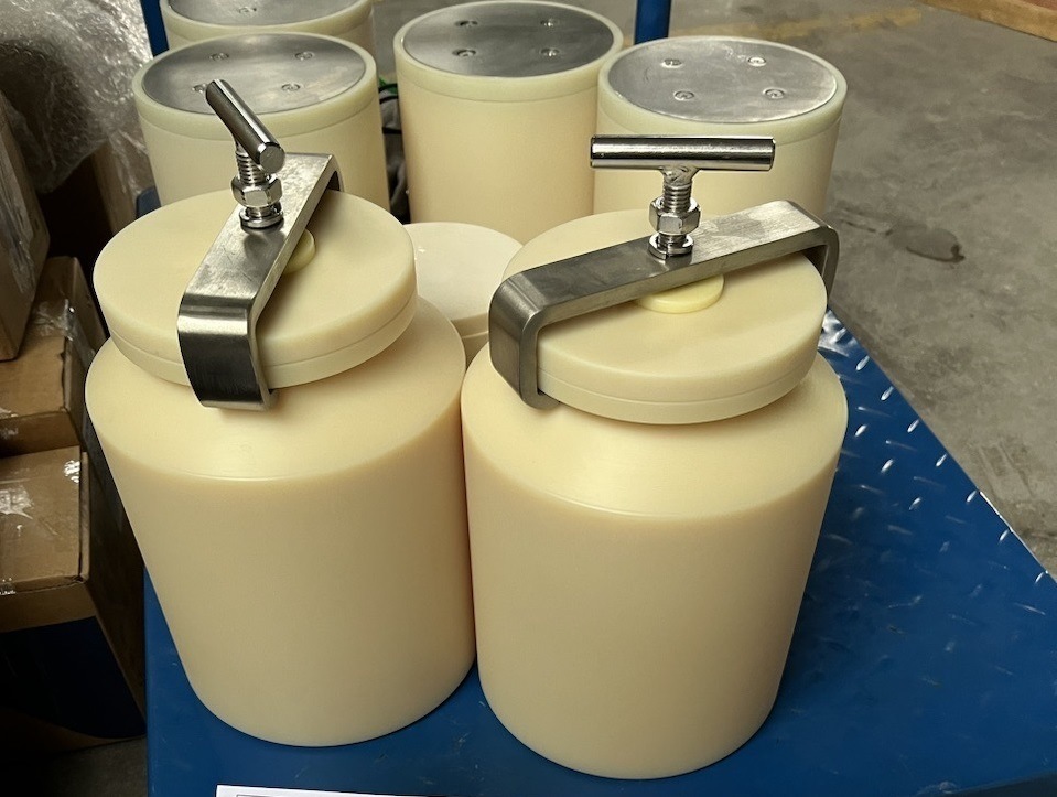 Nylon Roller Ball Mill Jar for Precision Grinding with Low Contamination and Strong Impact Resistance