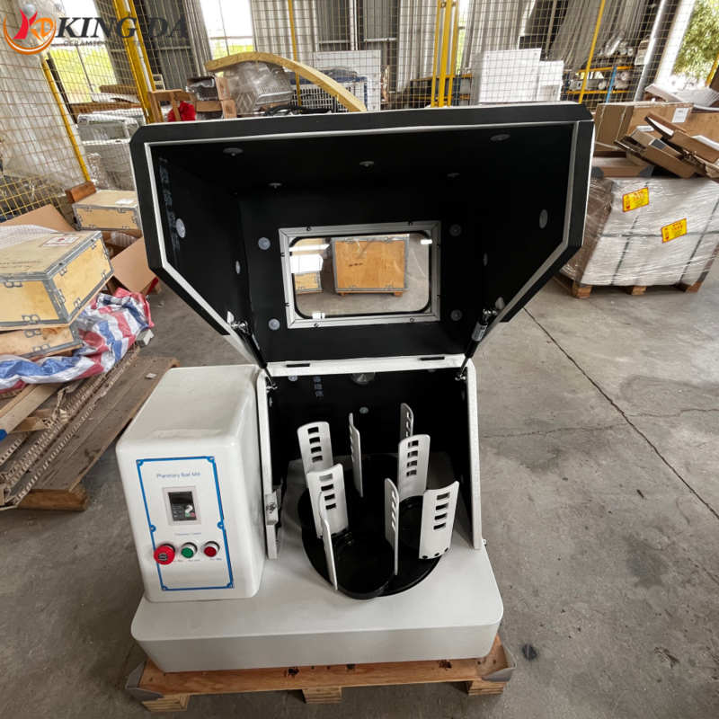 Máy nghiền bi hành tinh thẳng đứng 0.4L, máy nghiền phòng thí nghiệm 220V