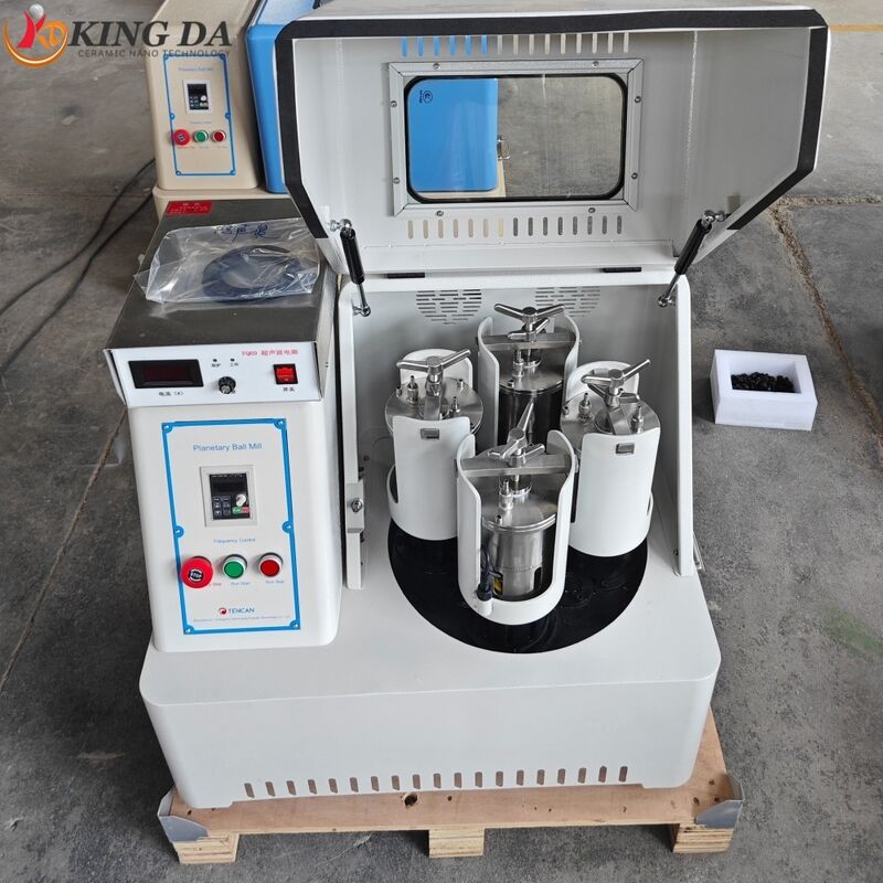 Low Noise High Efficiency Nano Grinding System for Small Batch Production