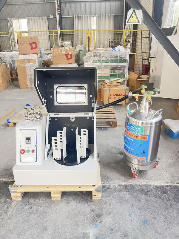 High Efficiency Air Cooling Planetary Ball Mill for Laboratory Sample Preparation and Nano Milling 
