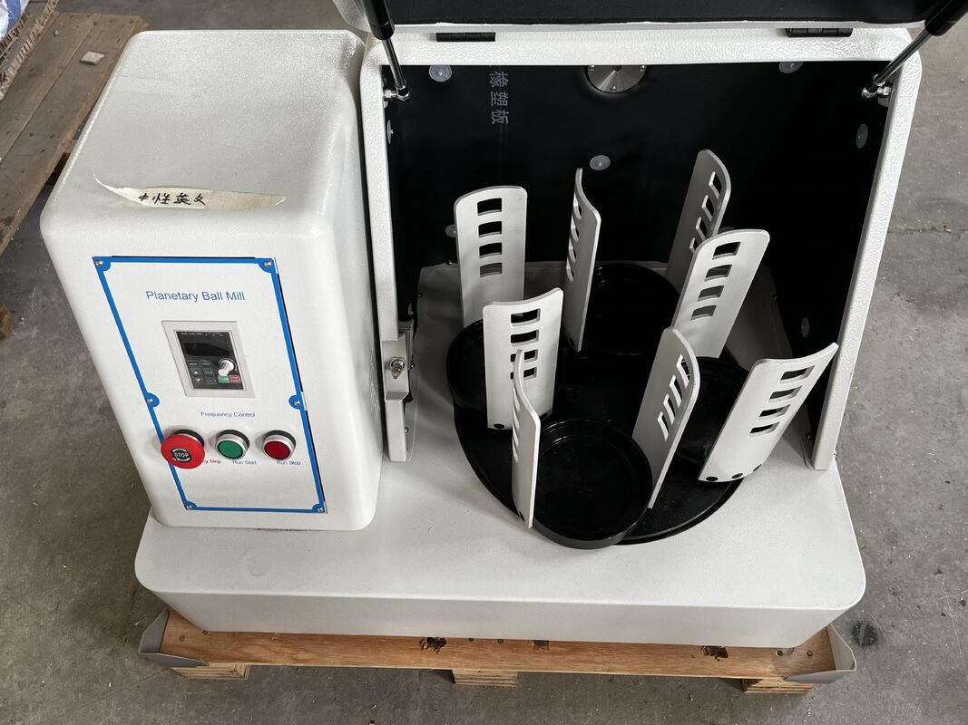 Air Cooling Cryogenic Planetary Ball Mill with Thermal Insulation Cotton for Stable Low Temperature Grinding