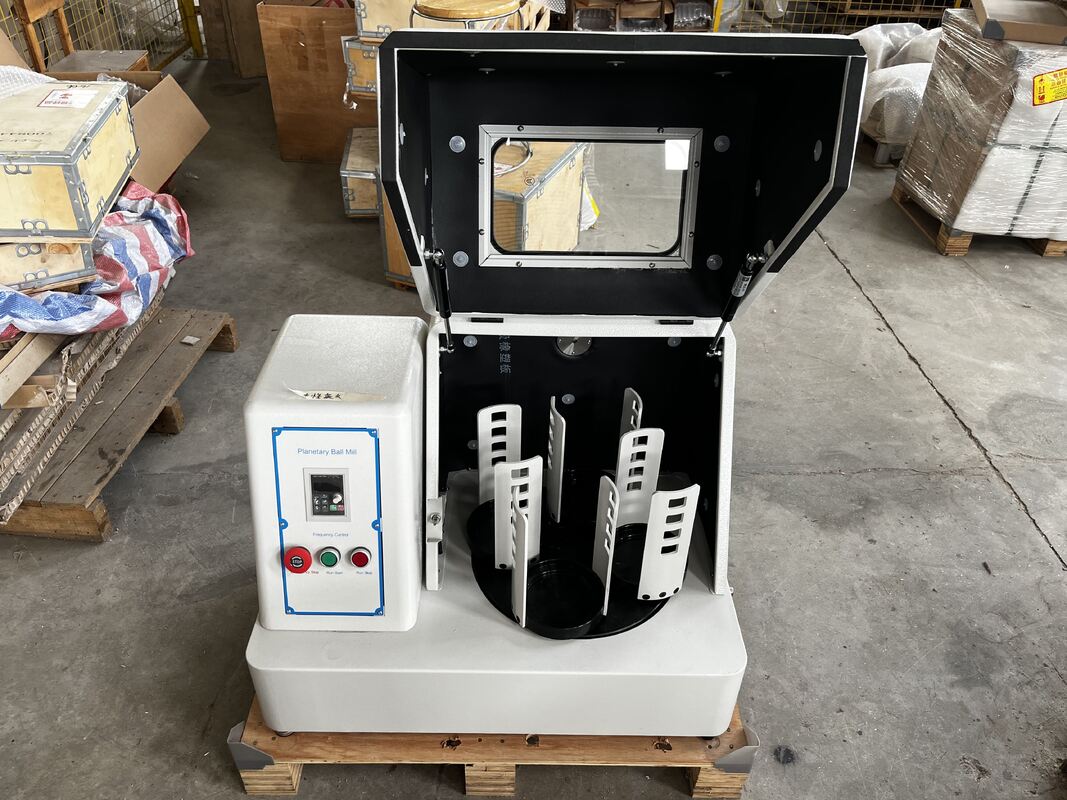 Air Cooling Cryogenic Planetary Ball Mill with Thermal Insulation Cotton for Stable Low Temperature Grinding