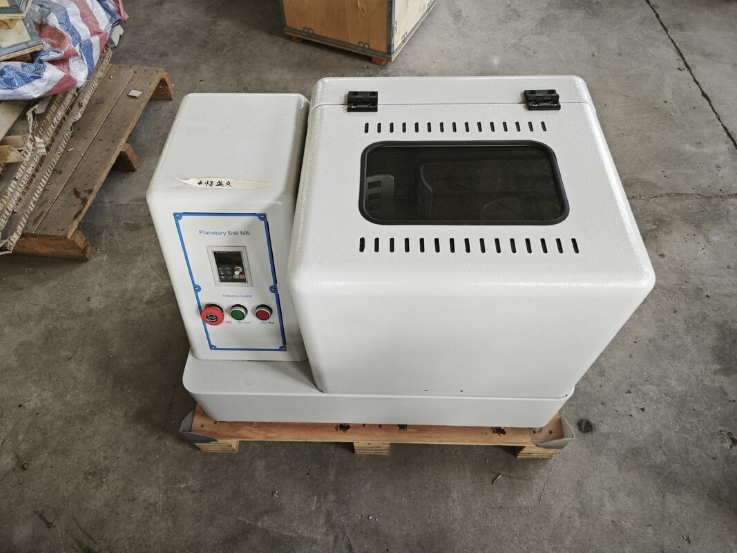 Air Cooling Cryogenic Planetary Ball Mill with Thermal Insulation Cotton for Stable Low Temperature Grinding