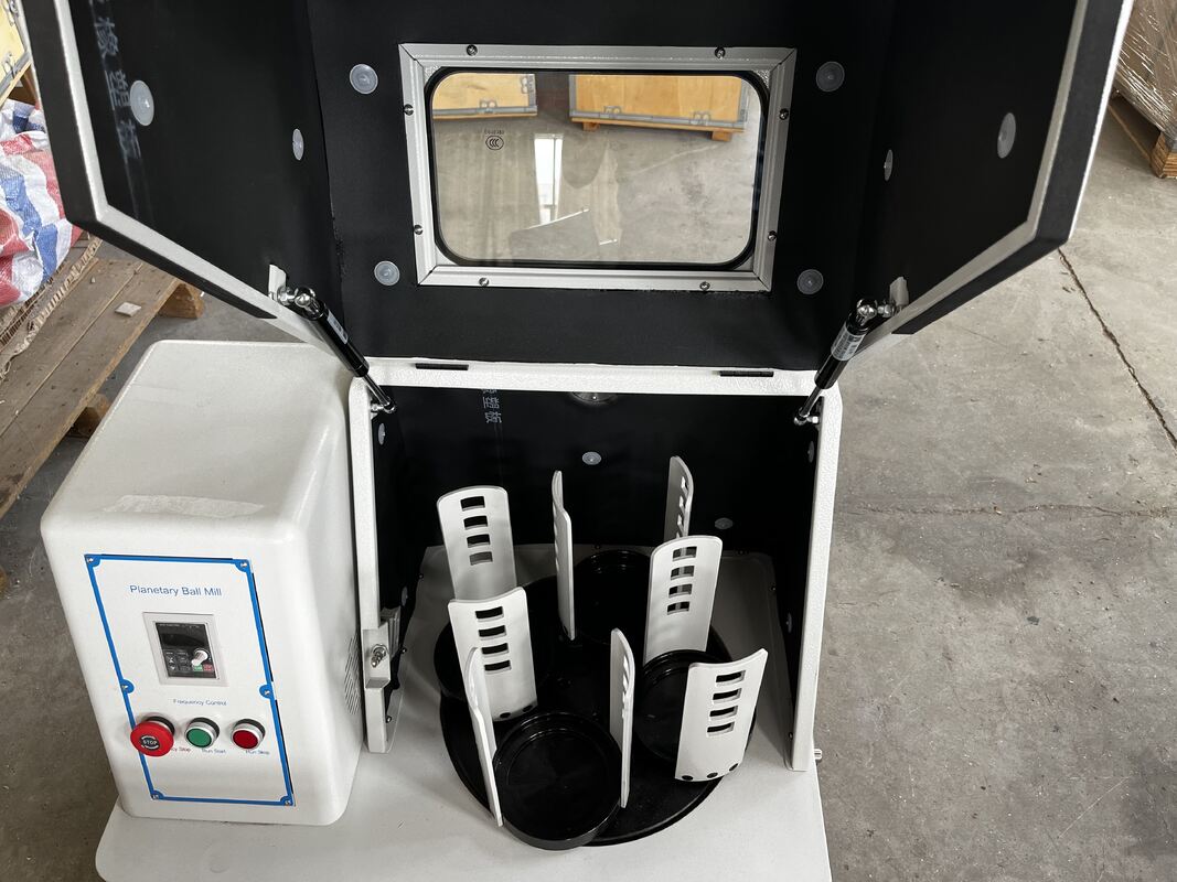 Cryogenic Planetary Ball Mill with Cooling Insulation Chamber for Heat Sensitive Powder Milling