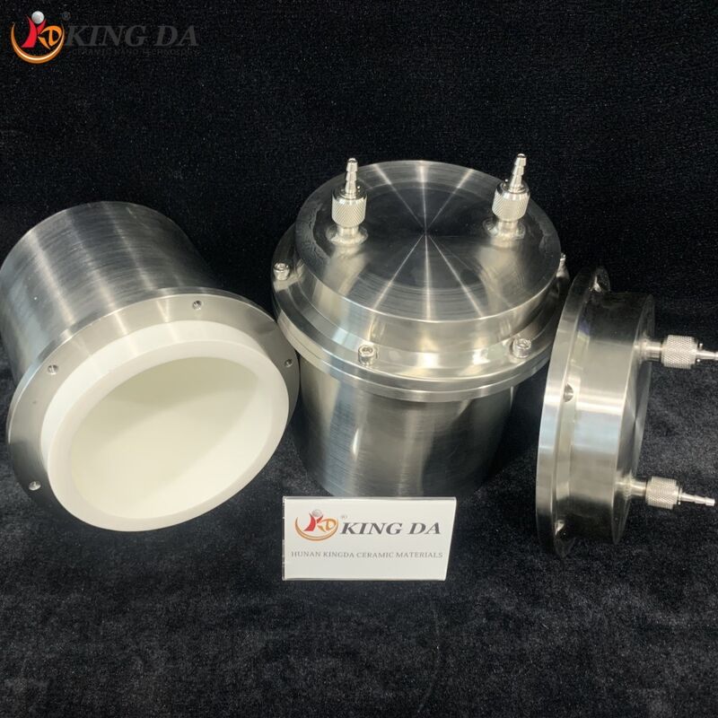 Airtight Stainless Steel Milling Jar Vacuum Grinding Pot for Laboratory Ball Mill