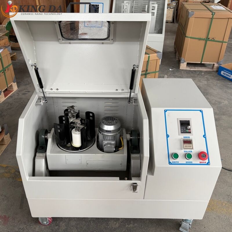 Planetary Type Soil Grinder  Small Ball Mill 360 Degree Flipping Omnidirectional Planetary Mill