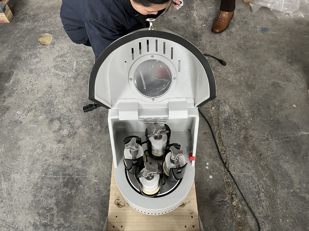 XQM-0.4L Variable Frequency Drive Planetary Ball Mill with 0.4L Capacity and 0.1μm Discharge Size for Nano Powder Grinding