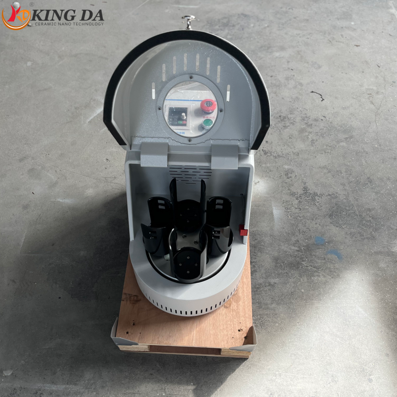 0.4L Compact Planetary Ball Mill with 4 Jars for 0.1μm Granularity Nano Powder Grinding