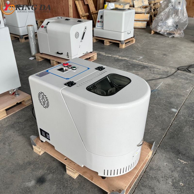 4-Station Vertical Planetary Ball Mill 90-870 RPM Nano Grinding Machine with 0.1μm Granularity for Laboratory