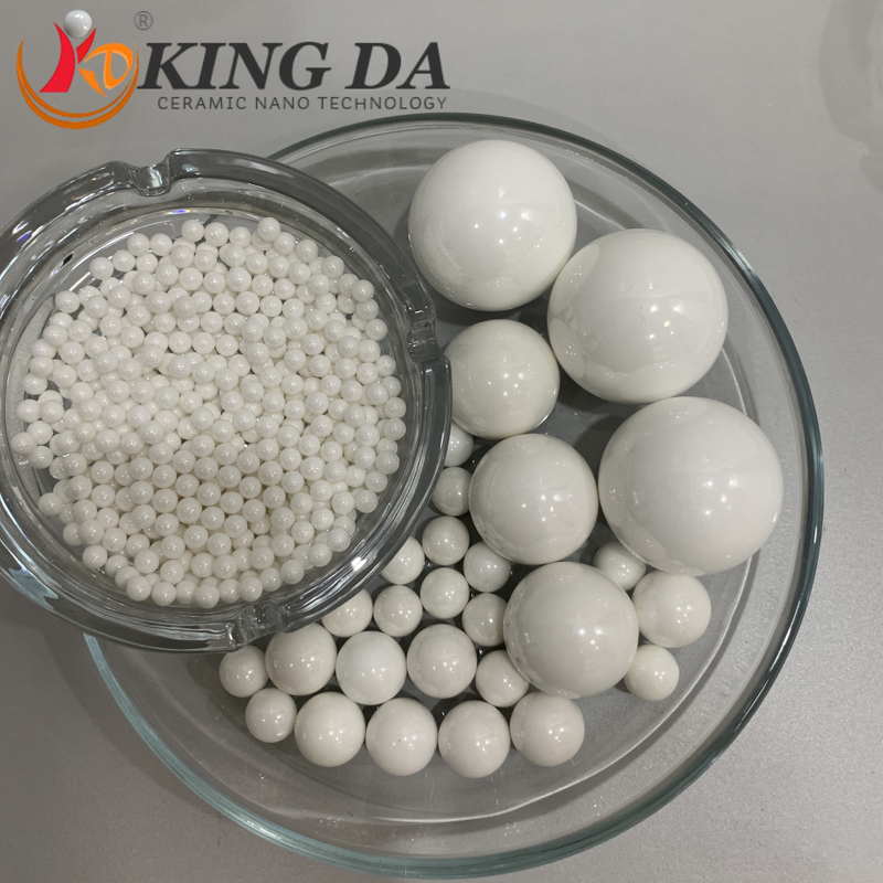 NanorZr-95 Yttria Stabilized Zirconia Beads 0.1-50mm Ceramic Grinding Media for Horizontal Bead Mill Sand Mill