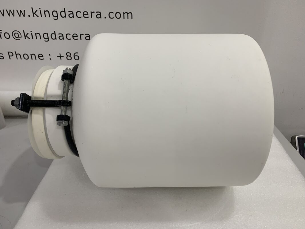 Large Capacity Alumina Roller Mill Jar 10L 99% Al2O3 Ceramic Milling Pot for Industrial Jar Mill Grinding