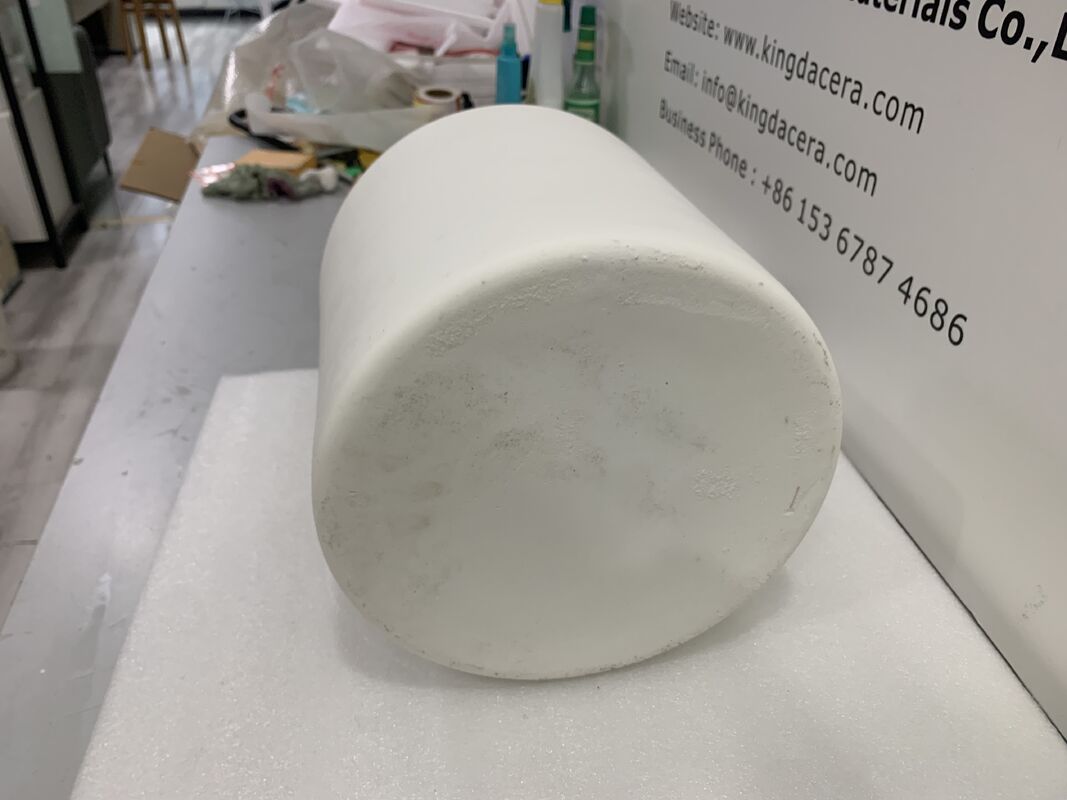 Large Capacity Alumina Roller Mill Jar 10L 99% Al2O3 Ceramic Milling Pot for Industrial Jar Mill Grinding