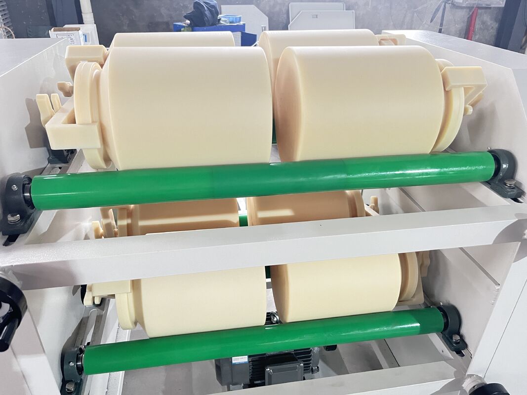 Industrial Large Capacity Multi Station Jar Mill 40L 100L Frequency Conversion Control for Ceramic Powder Grinding
