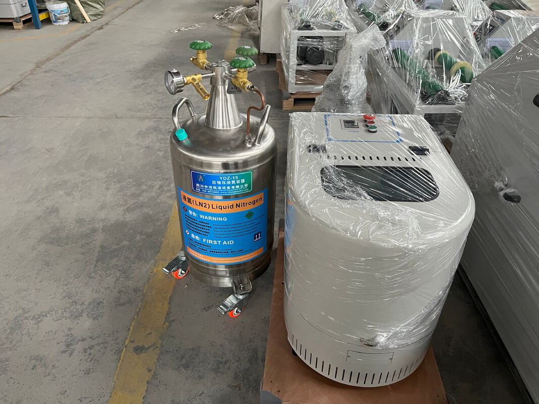 Cryogenic Planetary Ball Mill Liquid Nitrogen Cooling -40C Laboratory Low Temperature Grinding Equipment