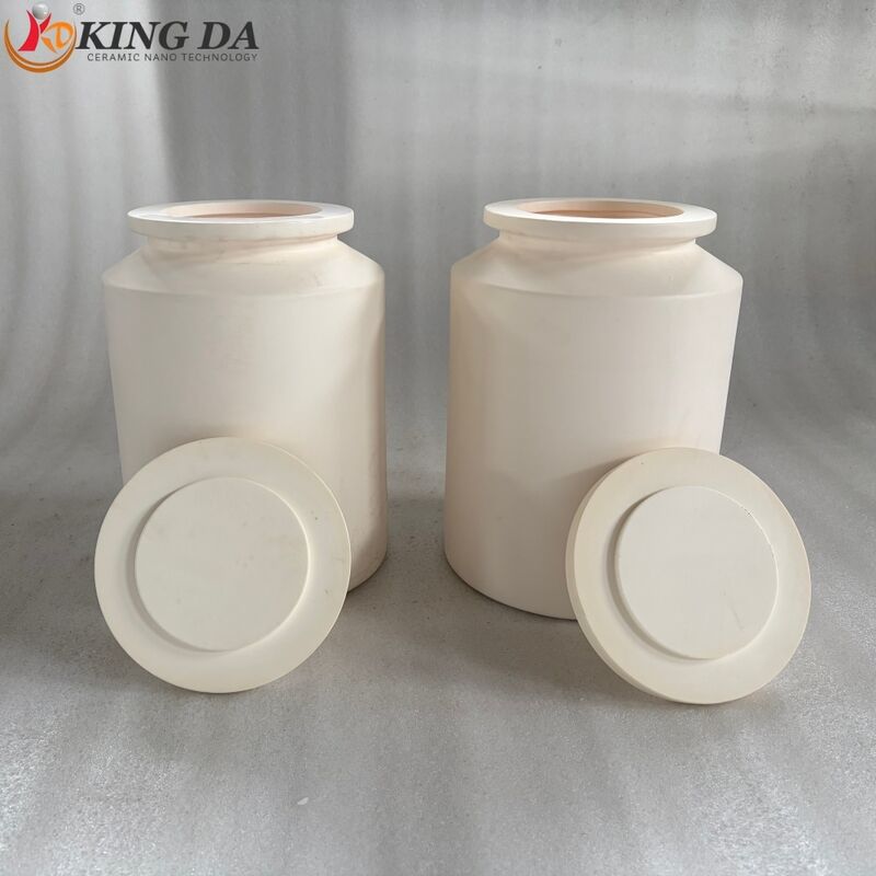 Rolling Jar Mill Alumina Ceramic Jar 1L 3L 5L 10L for Horizontal Grinding