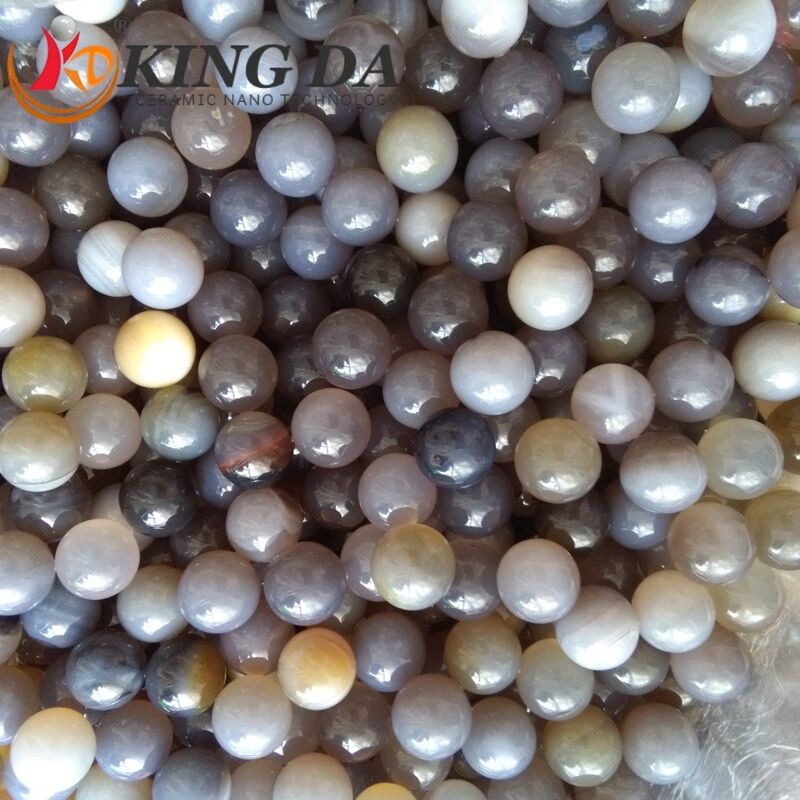 Ceramic Grinding Media Agate Balls 1-25mm Polished Sphere for Ball Mill Jar