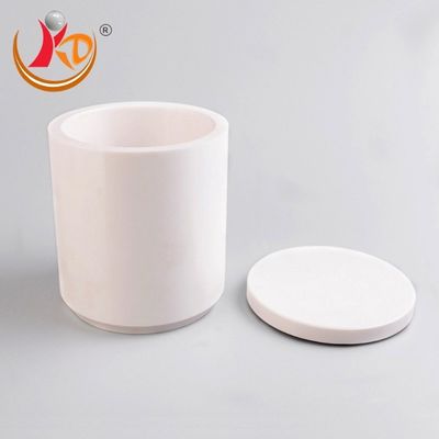 Zirconia Retsch Grinding Jars 100ml 250ml Putih Kekerasan Tinggi