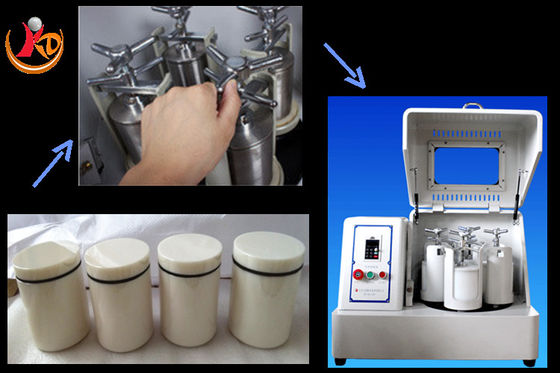 2L Small Ball Mill Paste Grinding Ball Mill Horizontal Lab Use