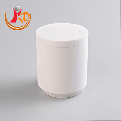 100ml Zirkonya Bilyalı Değirmen Kavanozu% 95 ZrO2 Alümina Taşlama Bilyalı Bükme
