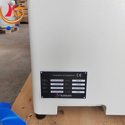 Mini Laboratory Planetary Ball Mill Grinder for Material Grinding Output Size Mesh 45 535 Mesh 55kg High Precision